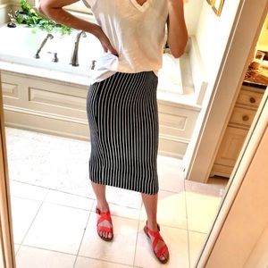 Urban Outfitters Glamorous striped body con skirt